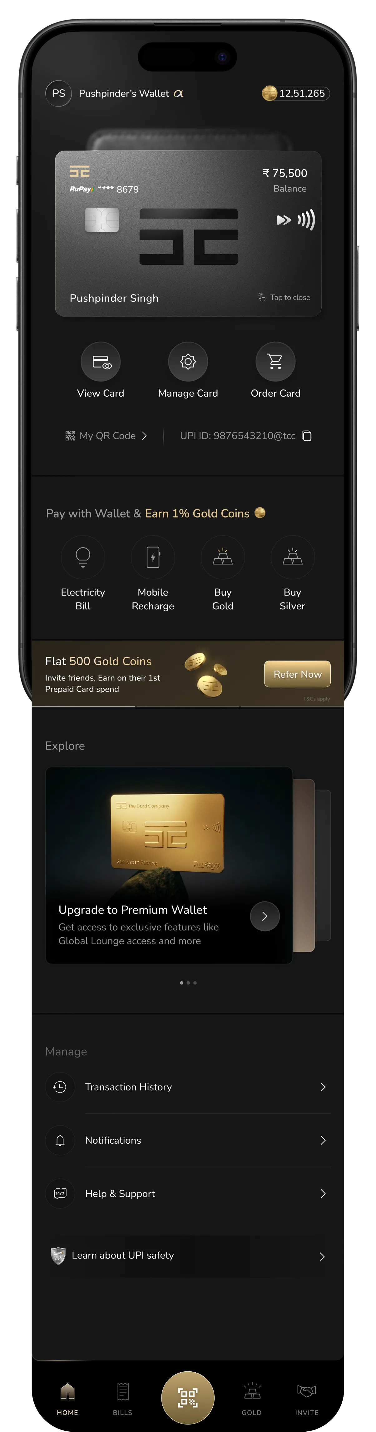 Wallet V4 Card